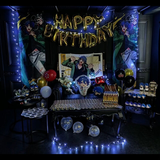 推し活本人不在の生誕祭祭壇レンタルスタジオクオリア | 推し婚生誕